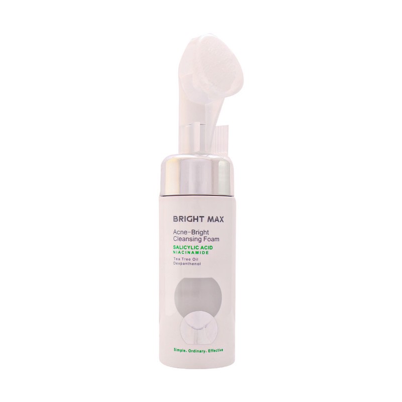 فوم شستوشوی صورت برایت مکس مدل Anti acne مناسب برای پوست آکنهای حجم 150 میلیلیتر