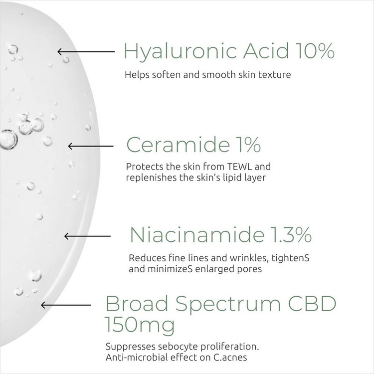 ژل شستوشوی صورت دی اس لابراتوریس مدل CBD مناسب برای پوست خشک حجم 200 میلیلیتر