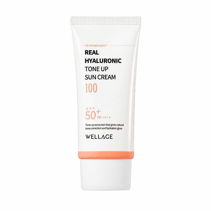 کرم ضد آفتاب ولیج مدل W7 حجم 50 میلیلیتر، حاوی هیالورونیک اسید با SPF 50 و PA++++ و جلوه مات مناسب انواع پوست
