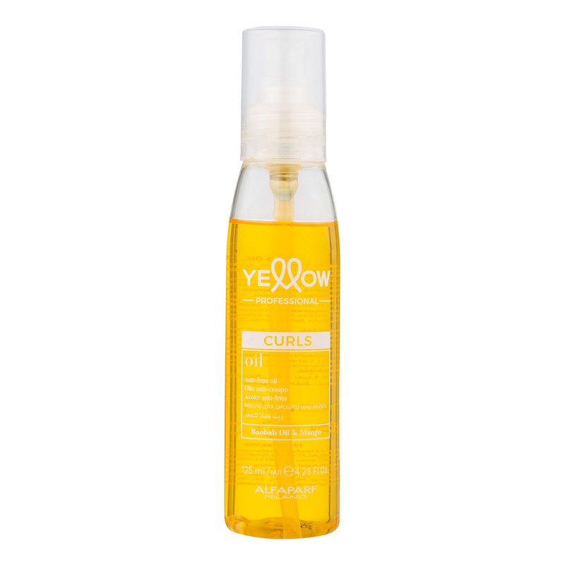 روغن نرمکننده و برطرف کننده وز مو یلو مدل Baobab Oil مناسب برای موهای مجعد و فر حجم 125 میلیلیتر