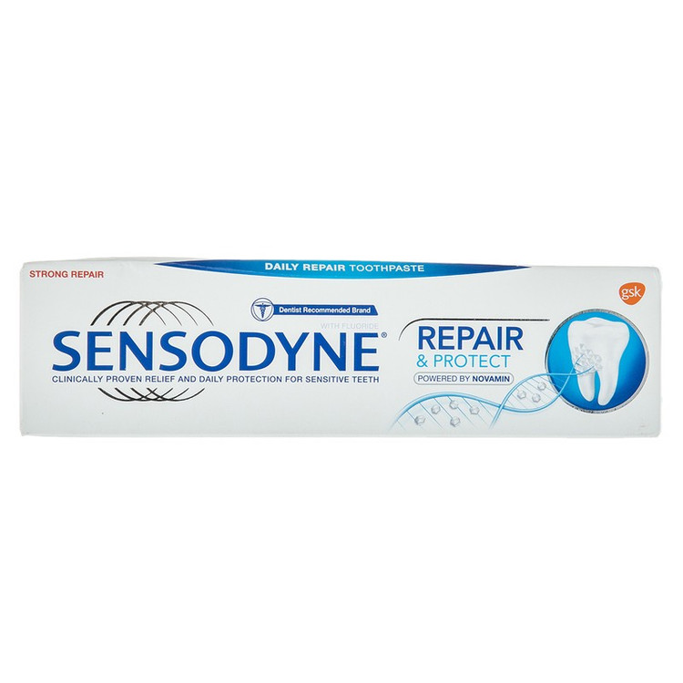 خمیر دندان سنسوداین مدل Repair And Protect حجم 75 میلی لیتر