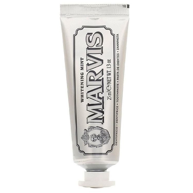 خمیر دندان مارویس مدل Smokers Whitening Mint حجم 25 میلی لیتر