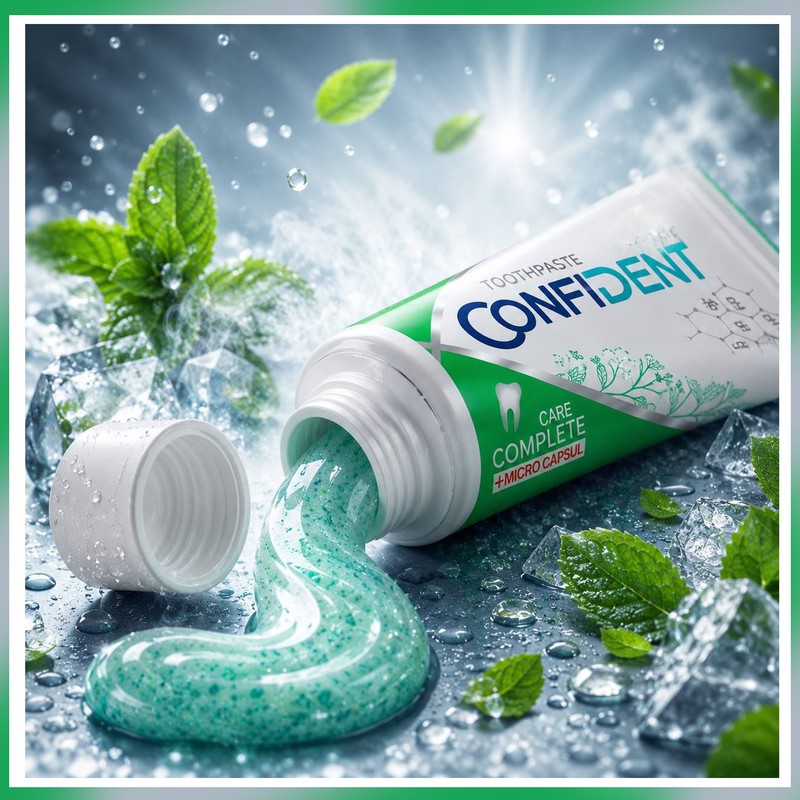 خمیر دندان محافظت از مینای دندان کانفیدنت مدل Complete Care03 حجم 70 میلی لیتر مجموعه 3 عددی