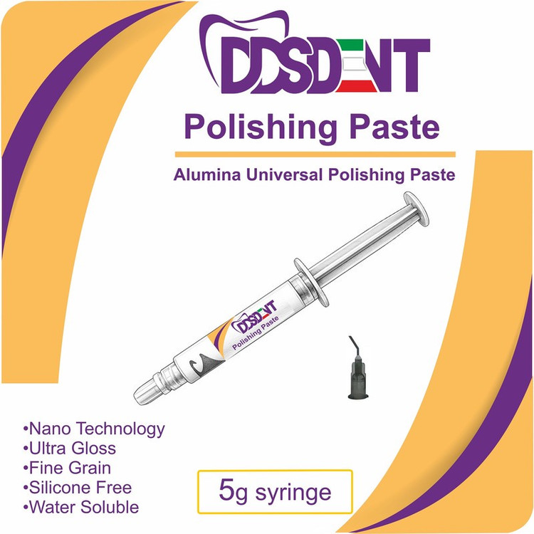 خمیر پالیش دندانپزشکی دی دی اس دنت مدل D15 حجم 5 میلی لیتر