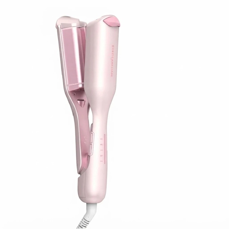 فر کننده مو شیگلم مدل Cupids Charm Beach Babe Hair Waver سایز 19 میلیمتر با تایمر هوشمند و پوشش سرامیکی