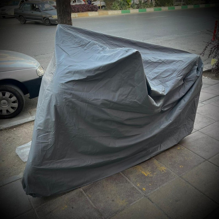 چادر موتور سیکلت رویال اسپرت مدل ضدآب مناسب برای موتور سیکلت TVS Apache 200CC