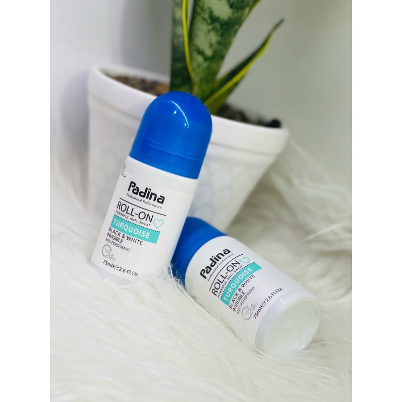 رول ضد تعریق پادینا مدل TURQUOISE حجم 75 میلی لیتر مجموعه 2 عددی