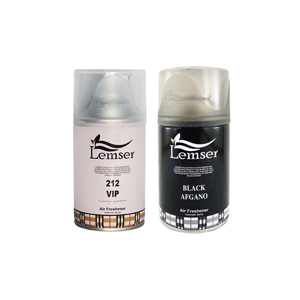 اسپری خوشبو کننده هوا لمسر مدل VIP 212. BLACK AFGANO حجم 250 میلی لیتر مجموعه 2 عددی