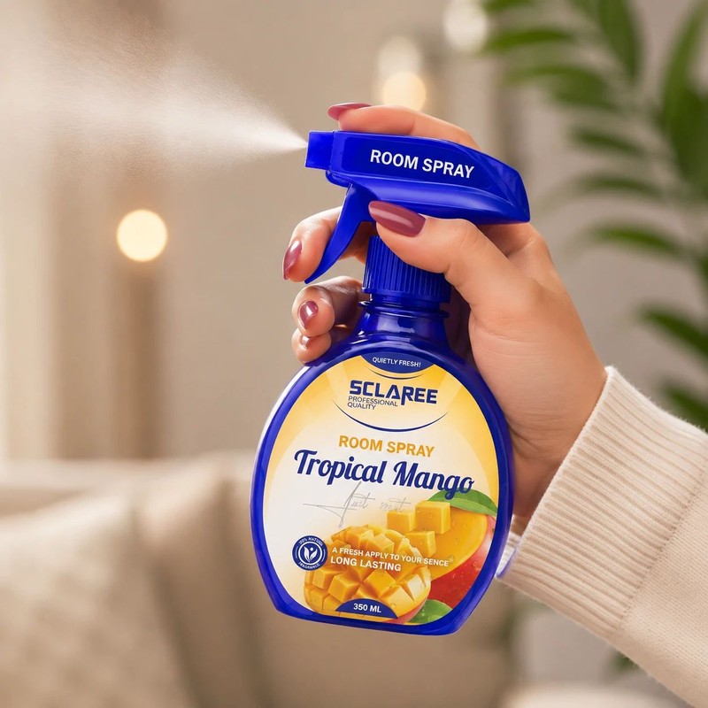 اسپری خوشبوکننده اسکلاره مدل Tropical Mango رایحه شیرین حجم 350 میلی لیتر