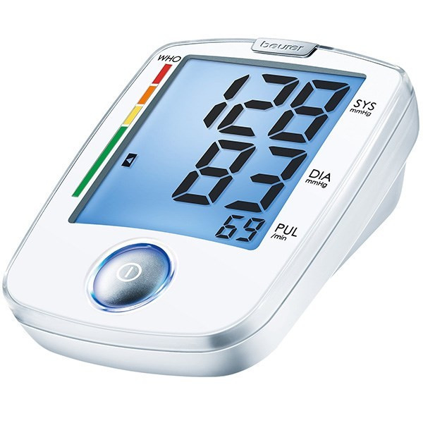 فشارسنج دیجیتال بازویی بیورر مدل BM44 با نمایشگر بزرگ LCD، قابلیت تشخیص آریتمی، هشدار خطا، حافظه دو کاربر، مناسب بازو...