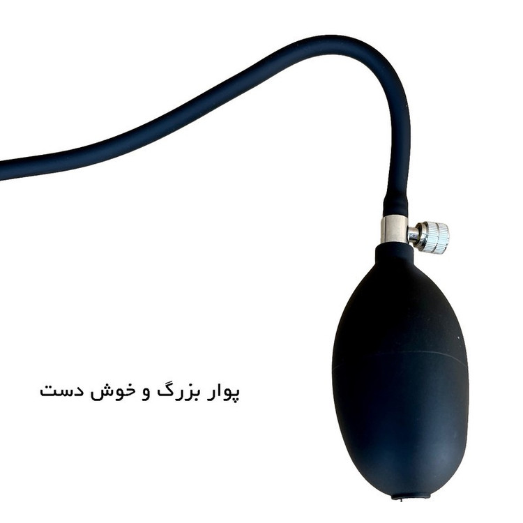 فشارسنج بازویی امسیگ مدل SP05 بدون نیاز به منبع انرژی، دارای پوآر بزرگ XL با فیلتر گرد و غبار، شیر تخلیه پیچی لوکس، ک...