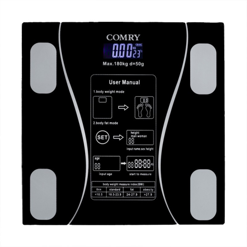 ترازو دیجیتال کُمری مدل personal scale