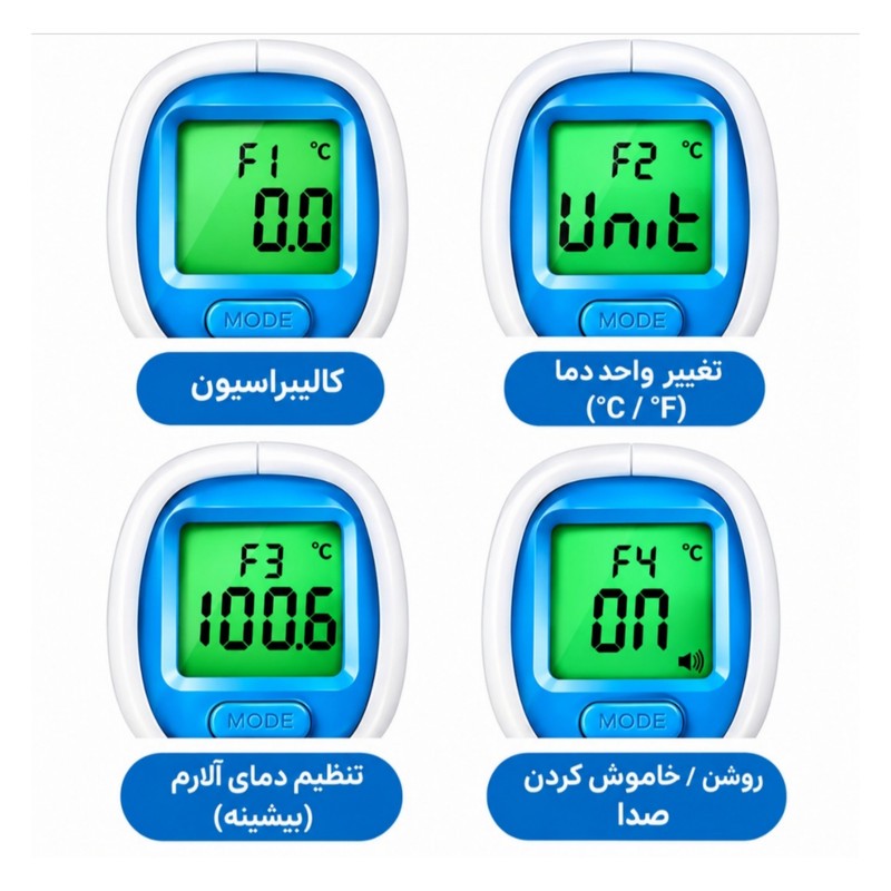 تبسنج دیجیتالی کودک و نوزاد مدل TF-600 ROHS