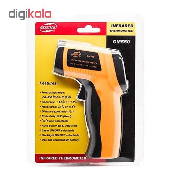 ترمومتر لیزری بنتک مدل GM550
