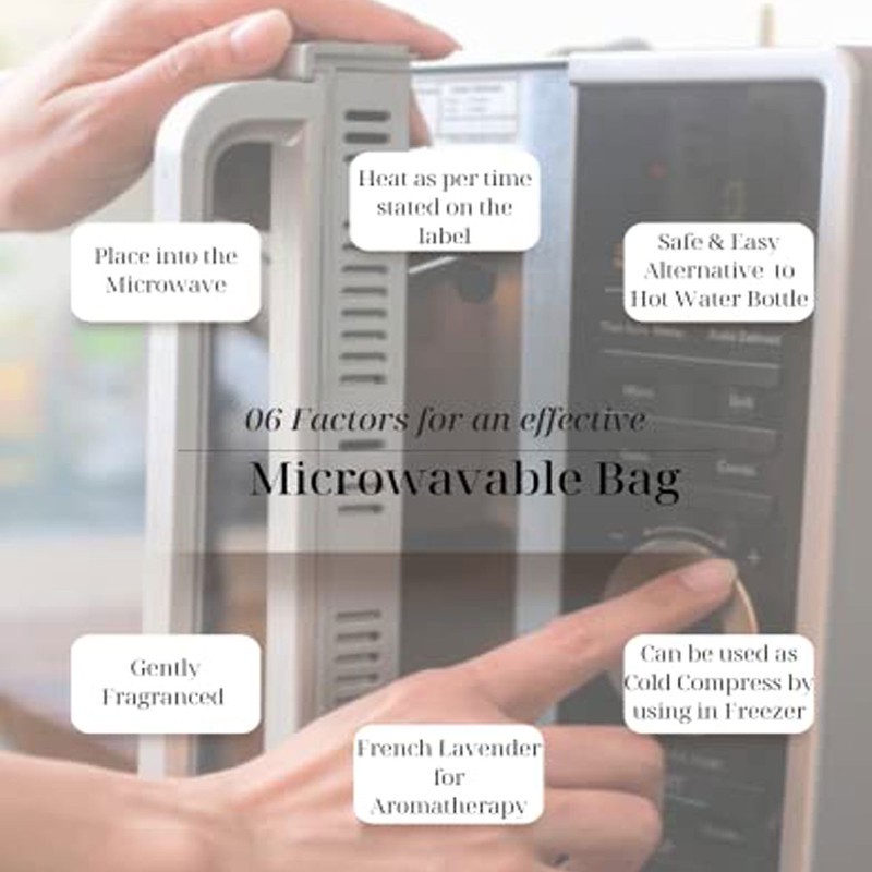 کیسه تسکین درد هیاهو مدل آروماتراپی اسانس بابونه کد Wheat-49x15