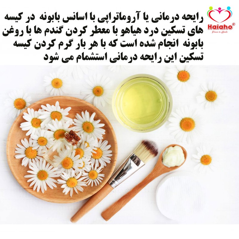 کیسه تسکین درد هیاهو مدل آروماتراپی اسانس بابونه کد Wheat-45x45-4