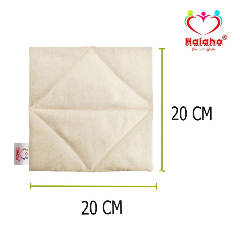 کیسه تسکین درد هیاهو مدل آروماتراپی اسانس اسطوخودوس کد Wheat-20x20-6