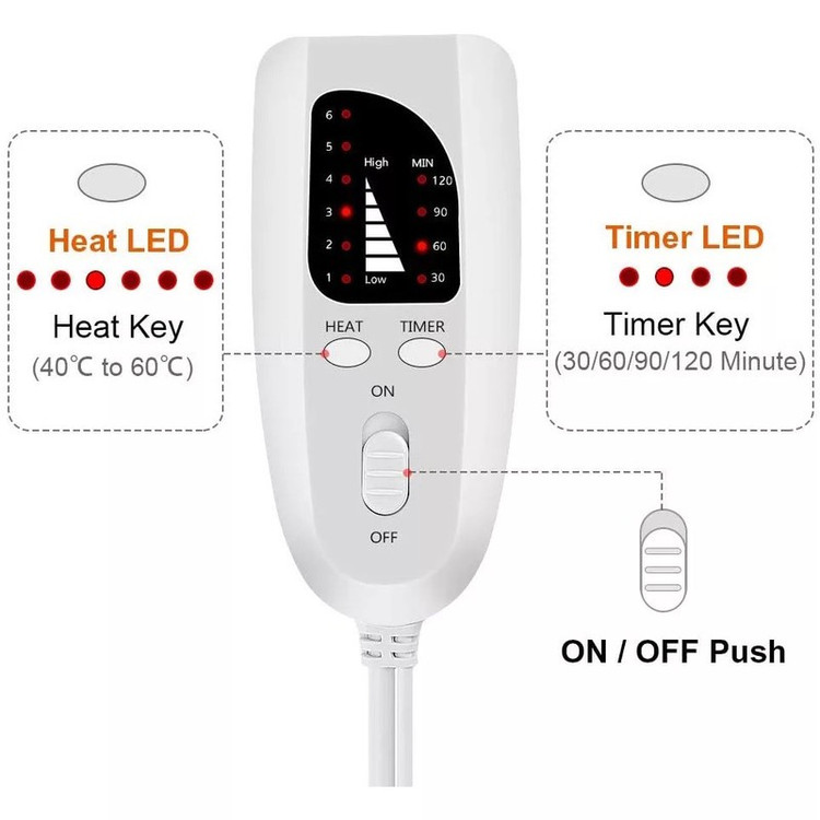تشکچه برقی مدل TK-HP2412