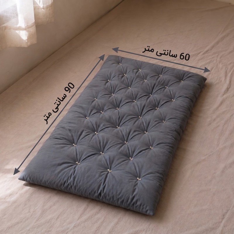 تشک خواب نوزاد مازی خواب مدل دریمر سایز 90x60 سانتیمتر مناسب برای استفاده تا 2 سال