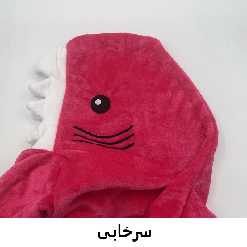 پتو کوکوجم مدل کوسه ای کد 2 سایز 65145 سانتی متر