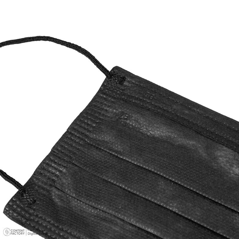 ماسک تنفسی پاوان طب مدل سه لایه پزشکی کد 002 بسته 3 عددی
