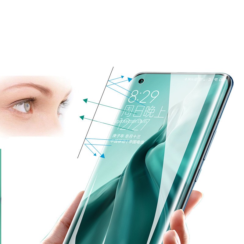 محافظ صفحه نمایش آنتی گرین پنزر گلس مدل Eye Care مناسب برای گوشی موبایل اچ ام دی Pulse Plus