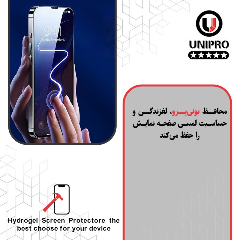 محافظ صفحه نمایش پرایوسی یونی پرو مدل Star 5 مناسب برای گوشی موبایل اچ ام دی Pulse Plus