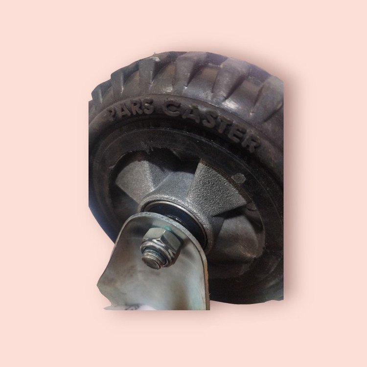 چرخ کفیدار ثابت پارس کاستر مدل TS-200mm