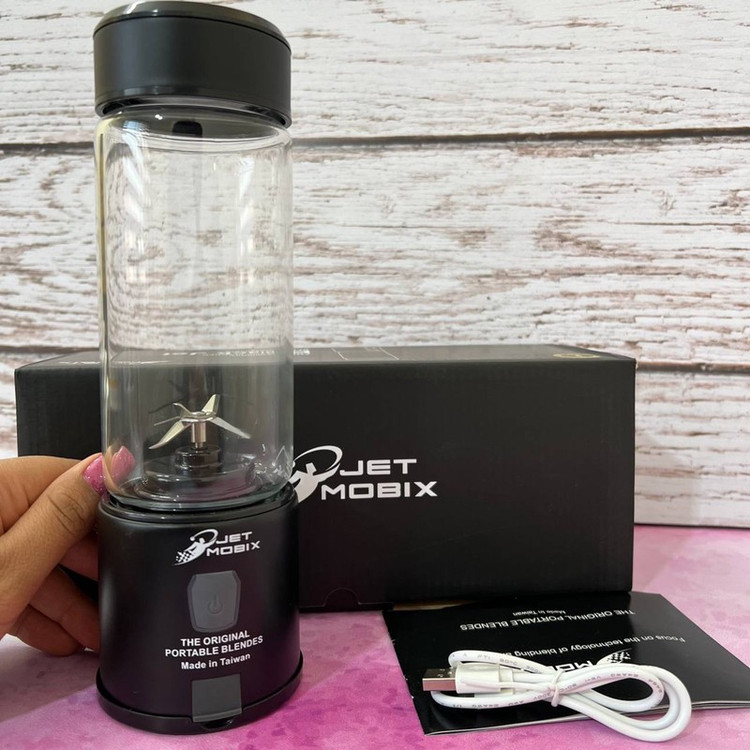 شیکر شارژی جت موبیکس مدل Black Jet گنجایش 0.45 لیتر