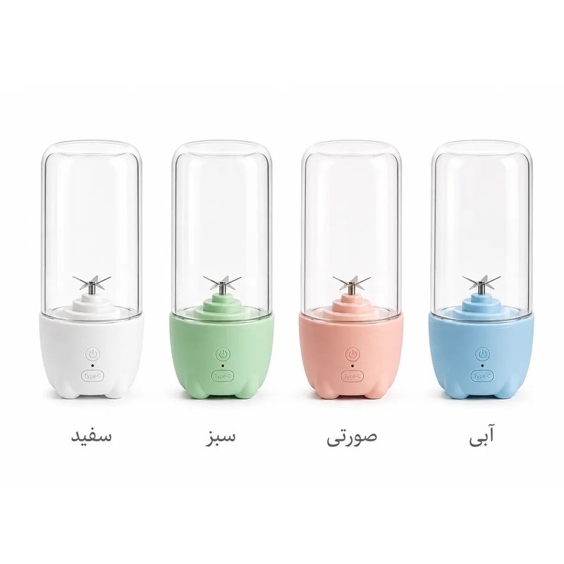 شیکر شارژی مدل DM-801 کد 2312 گنجایش 0.55 لیتر