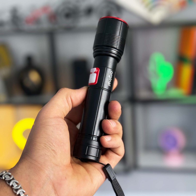 چراغ قوه دستی اسمال سان مدل P7 کد 2167 با نور مهتابی