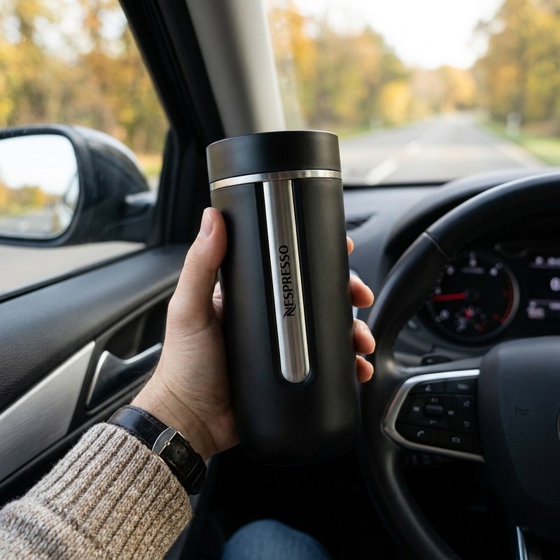 ماگ سفری نسپرسو مدل Nomad Travel Mug - Large گنجایش 0.5 لیتر