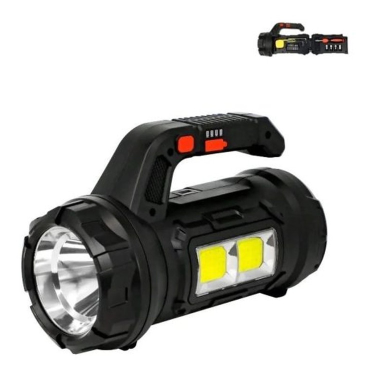 چراغ اضطراری چند منظوره با نور LED قدرتمند و شارژ سریع Type-C مناسب کمپینگ کد 2302