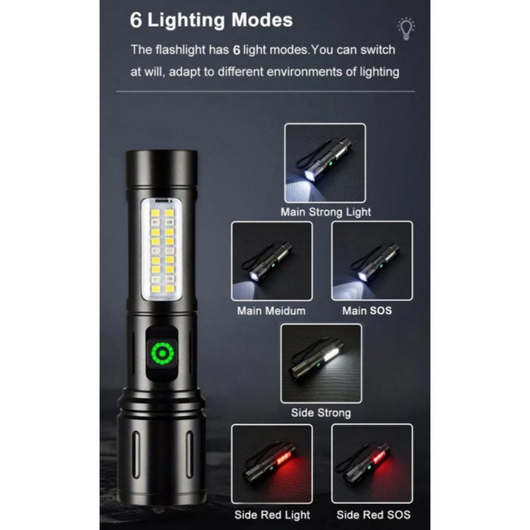 چراغ قوه دستی مدل Light با نور مهتابی