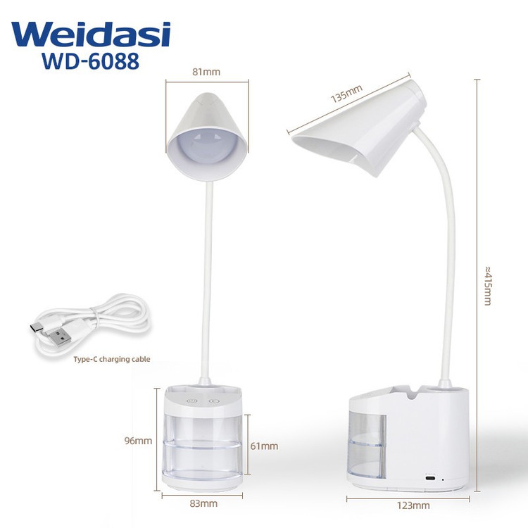 چراغ مطالعه شارژی ویداسی مدل WD-6088
