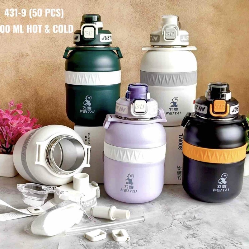 قمقمه ورزشی فیتای مدل FT-927 گنجایش 0.8 لیتر