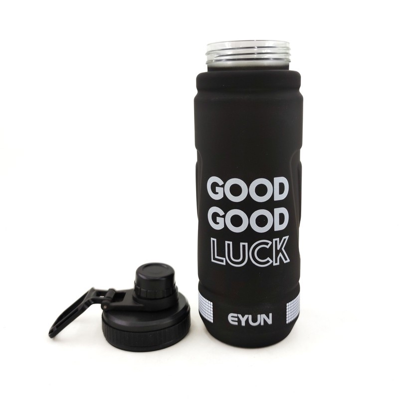 قمقمه ورزشی مدل Good Luck گنجایش 0.8 لیتر