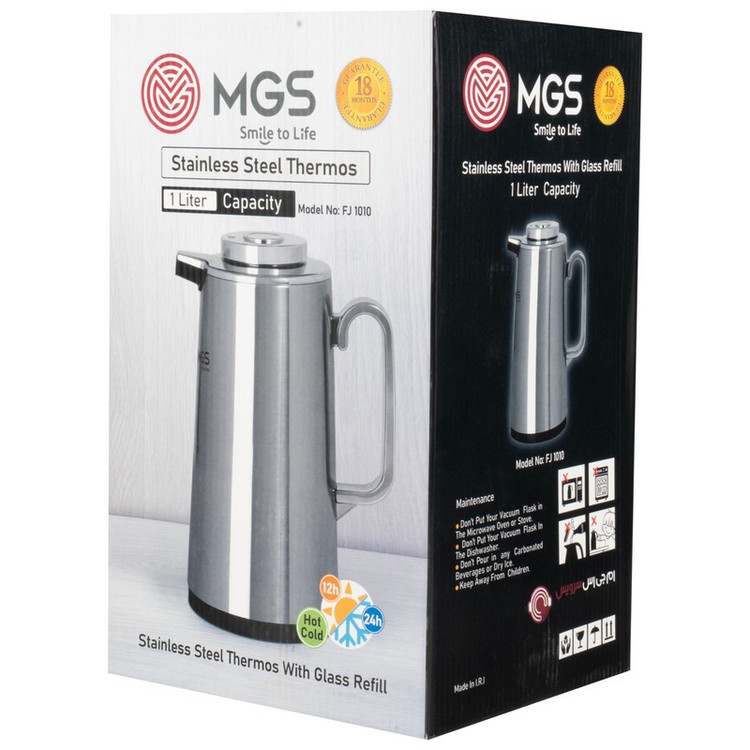 فلاسک ام جی اس مدل FJ1010 گنجایش 1 لیتر