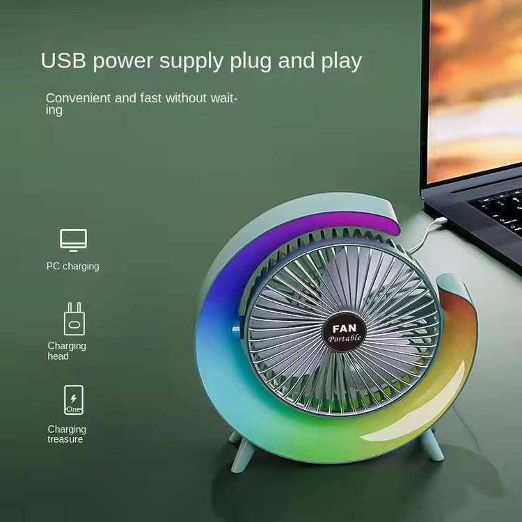 پنکه شارژی مدل Desktop Fan