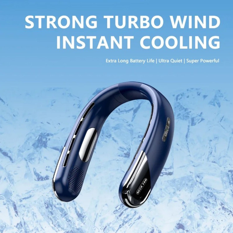 پنکه گردنی مدل Neck Cooling Fan 2026 ظرفیت ۴۰۰۰ میلی آمپر ساعت