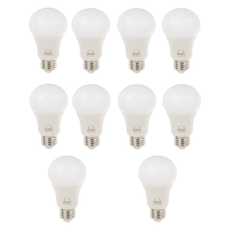 لامپ LED بروکس 10 وات مدل A60 پایه E27 بسته 10 عددی