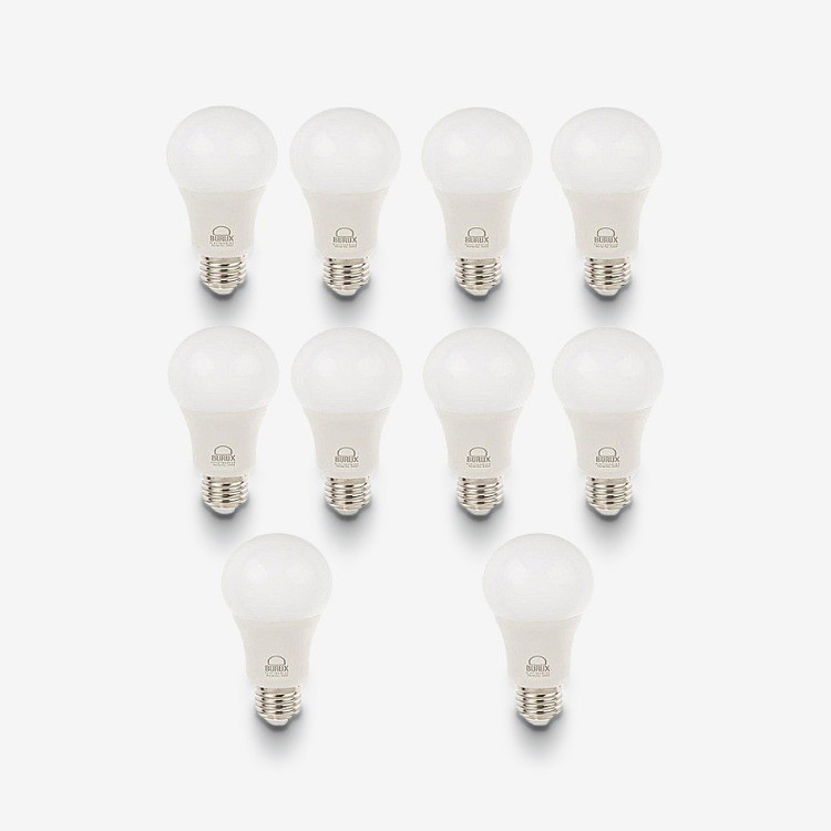لامپ LED بروکس 10 وات مدل A60 پایه E27 بسته 10 عددی