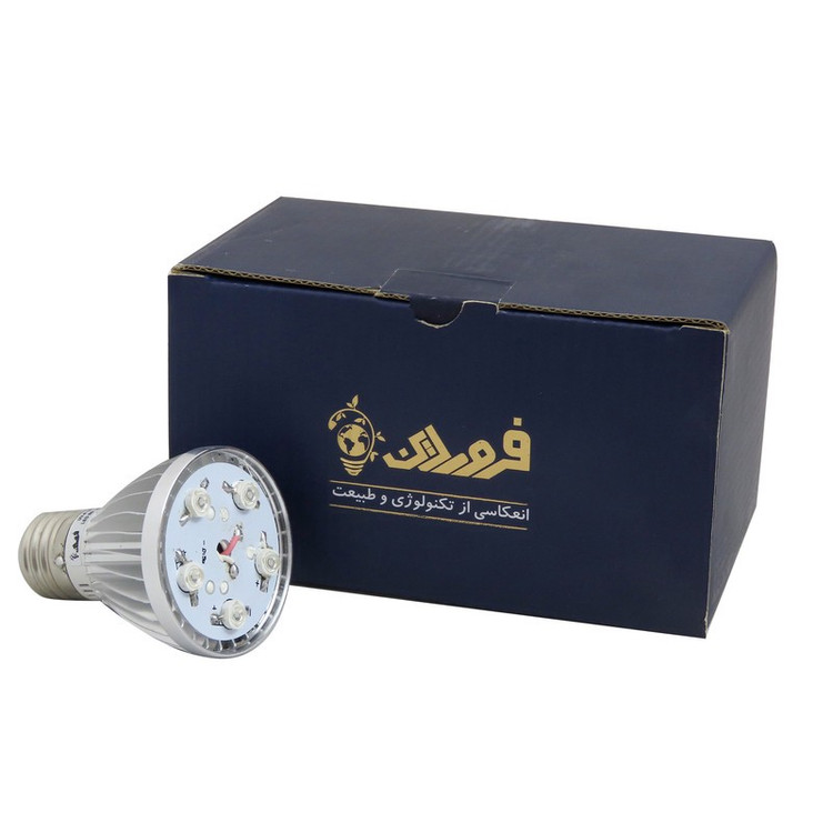 لامپ ماورابنفش 5 وات فروردین مدل UV پایه E27