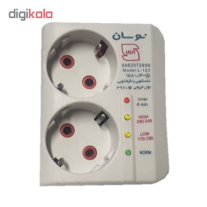 محافظ ولتاژ نوسان مدل L-123 مناسب برای لباسشویی و ظرف شویی