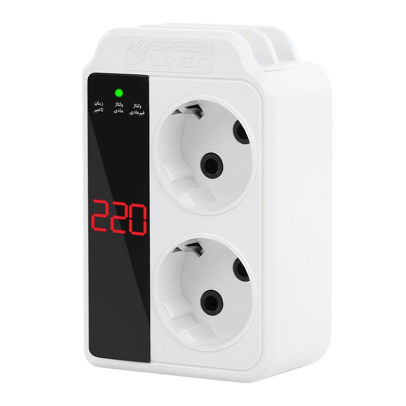 محافظ ولتاژ گرین لاین مدل GLP102D