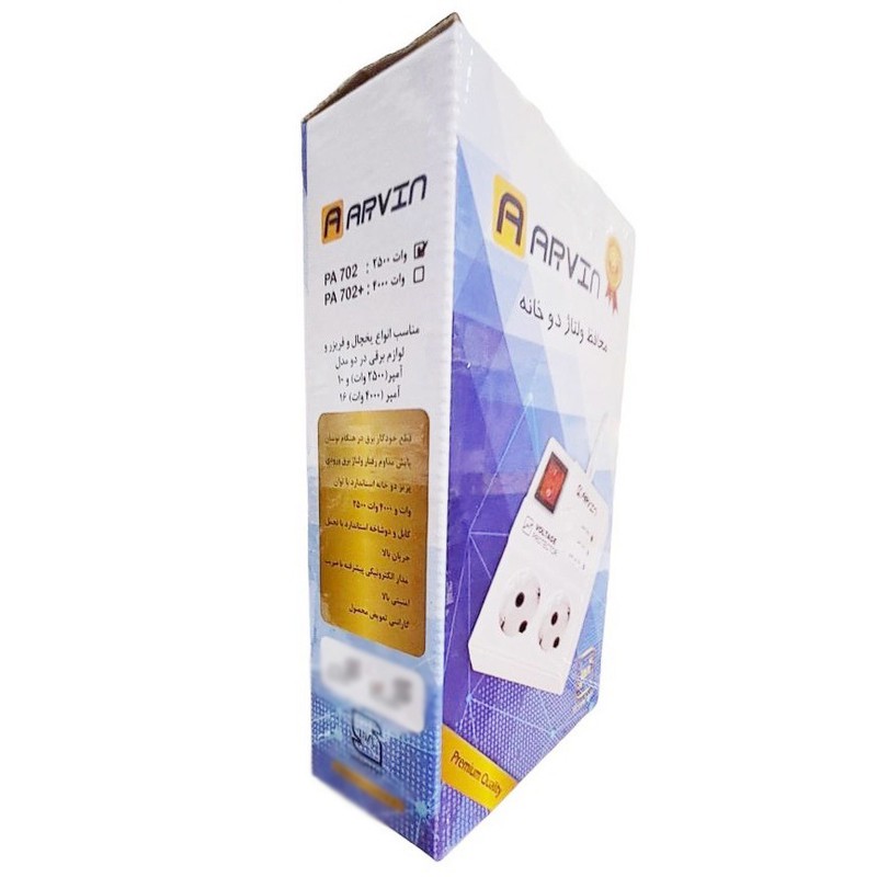 محافظ ولتاژ یخچال آروین مدل 4-PA702