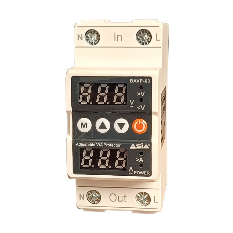 محافظ ولتاژ و جریان آسیا مدل XL-02 63A