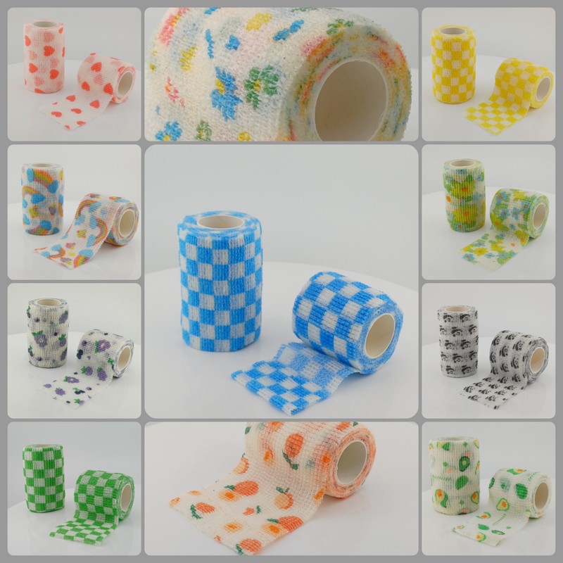 باند کشی مدل خود چسب کد 7.5cm بسته ۵ عددی