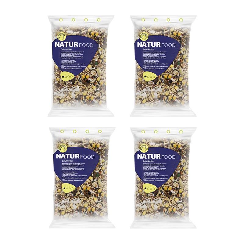 غذای کاسکو نیچرفود مدل 1 ستاره وزن 1 کیلوگرم بسته 4 عددی