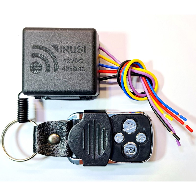 کیت ریموت کنترل رله ایروسی مدل 12V 433MHZ